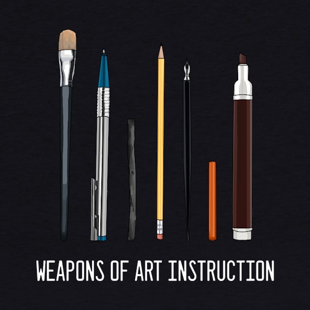 Weapons of art instruction by HighFives555